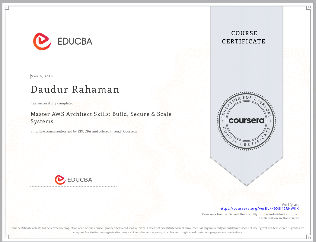 Certificate 2