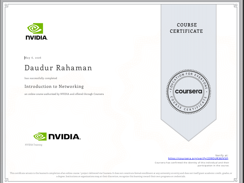 Certificate 3
